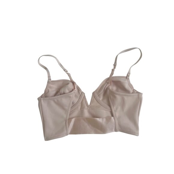 Free People Pink Convertible Light Pink Plunge Bra - Picture 2 of 4